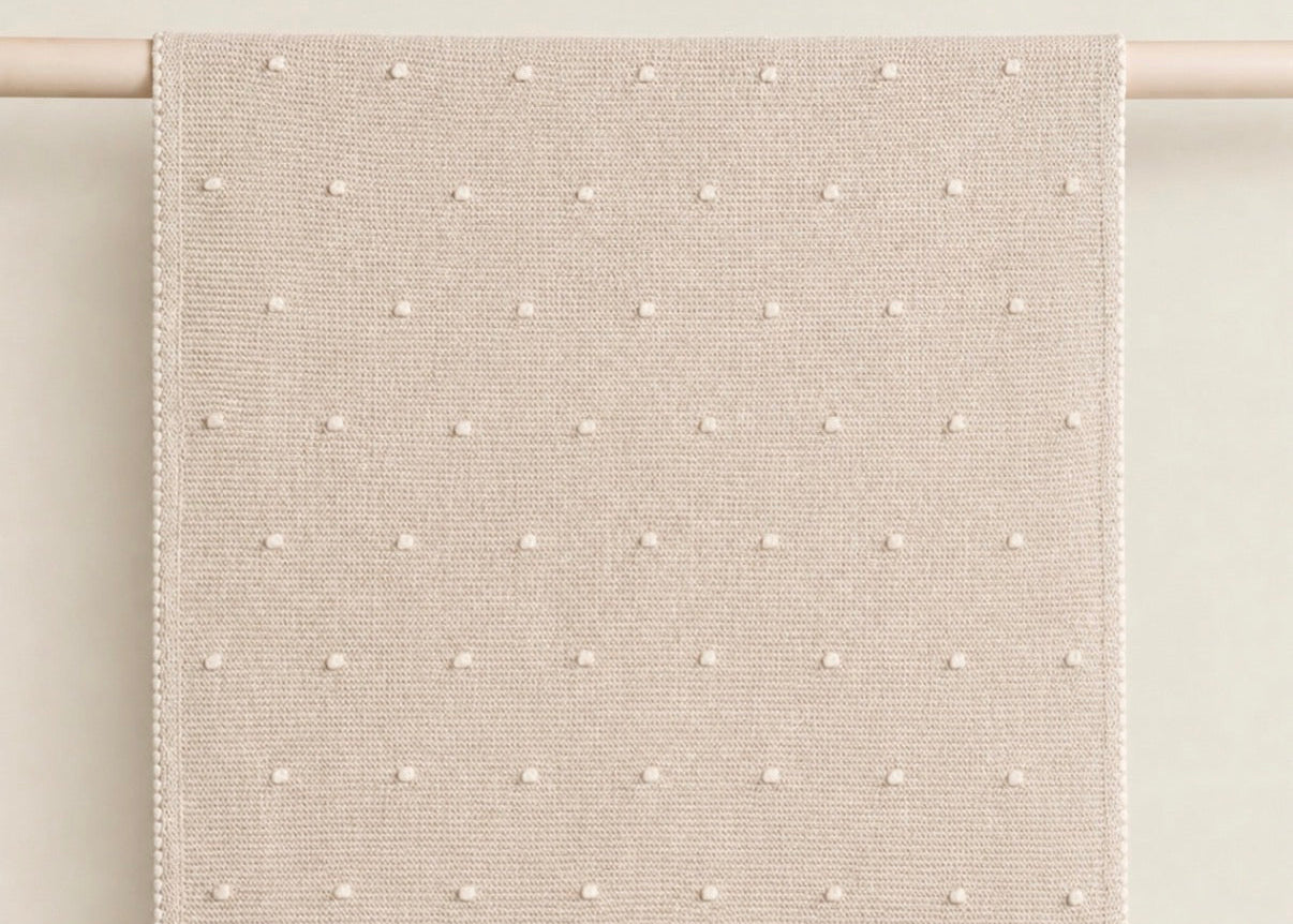 Bubu Cotton Lightweight Knit Baby Blanket